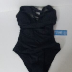 Cupshe Black One Piece Swimsuit